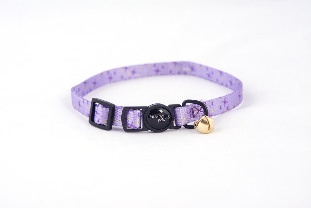 Lilac Stella Cat Collar