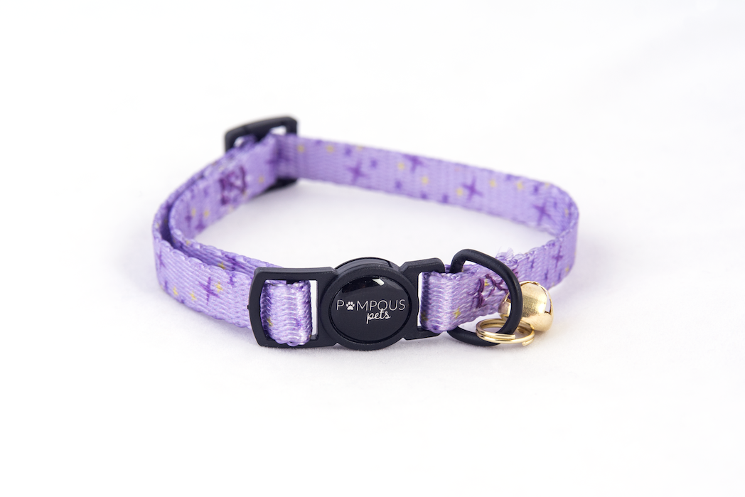 Lilac Stella Cat Collar