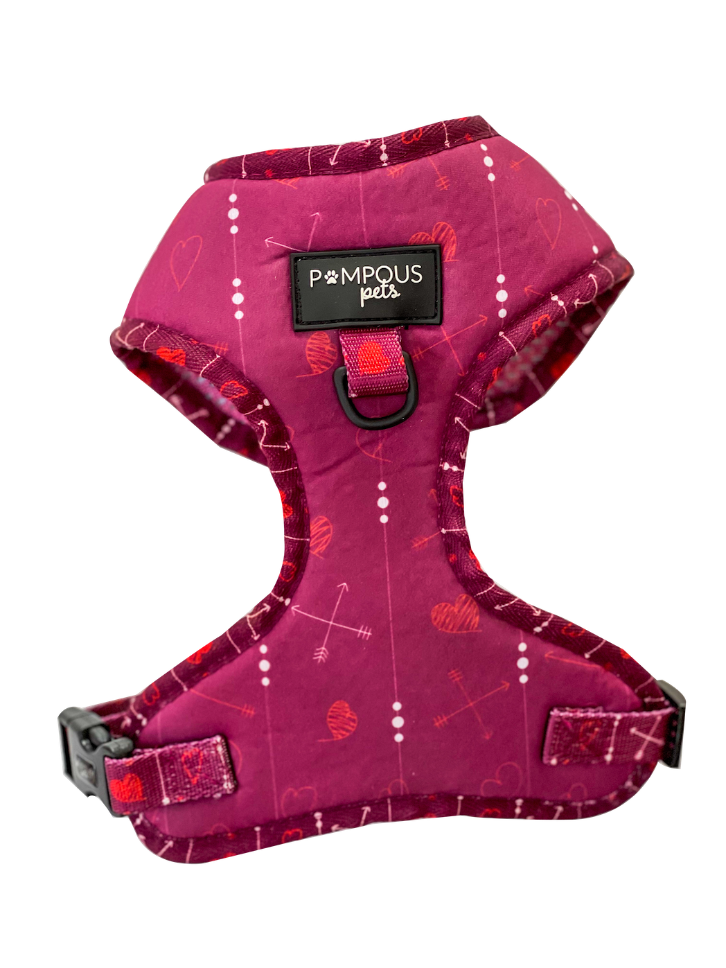Cupids Crush Adjustable Dog Harness
