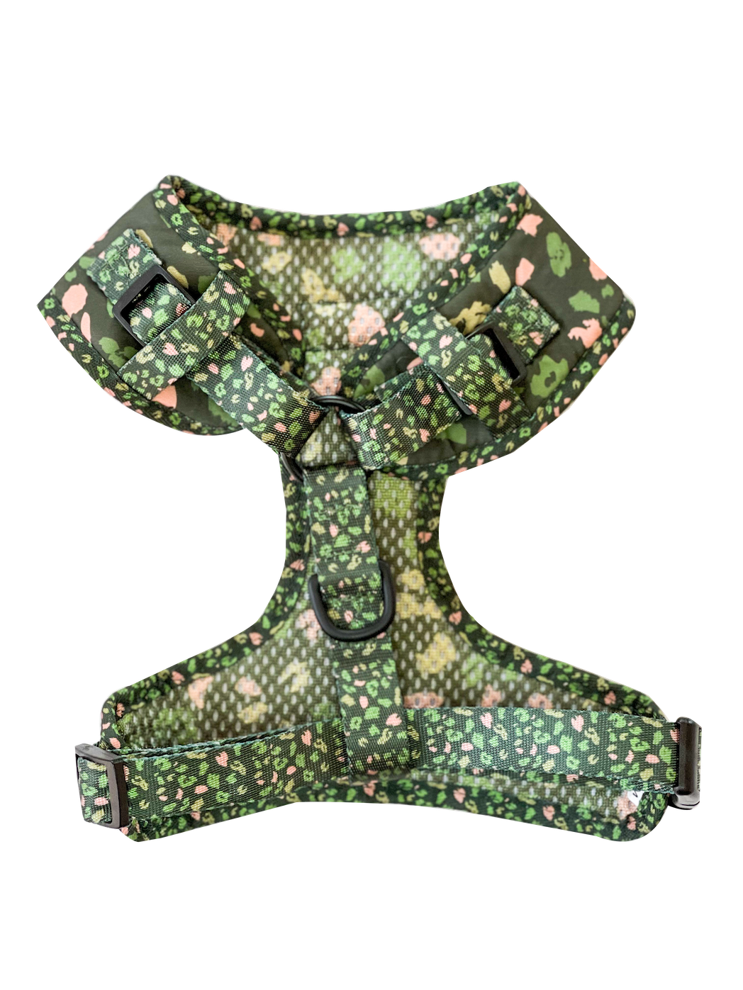 Olive Safari Adjustable Dog Harness