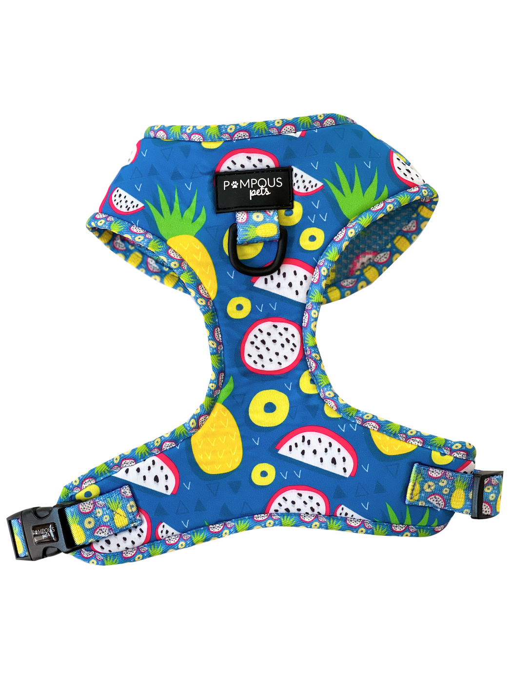 Pineapawlicious Adjustable Dog Harness