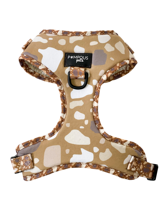 Terrazzo Time Adjustable Dog Harness
